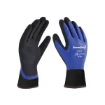 Guante Nylon Recubrimiento Nitrilo Azul, 51-910