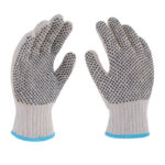 Guante Japones con Puntos Negros en Palma y Dorso