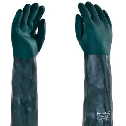 Guante Verde de PVC 45 CM 44-418