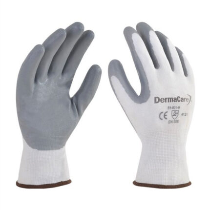 Guante Nylon Bco C/Pal Nitrilo