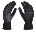 Guante Nylon Negro C/Pal Nitrilo 51-811