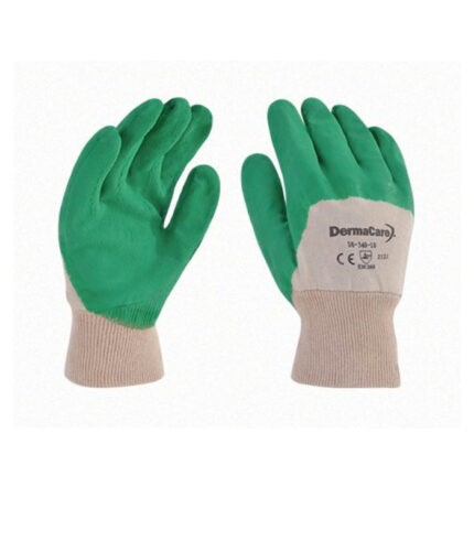 Guante latex verde C/Forro P/Cal - Image 2