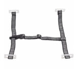 Barbiquejo MSA 4 puntos con broche