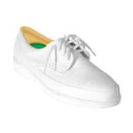 Zapato piel blanco clinico