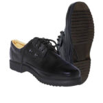 Zapato piel negro clinico