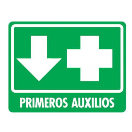 Señ. Primeros Auxilios, 20X25, Normal Foto, Mod. 015