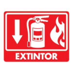 Señal Modelo 033 Extintor Estireno