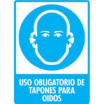 Señal Modelo 108 Uso De Tapones 30X40 Normal Estireno