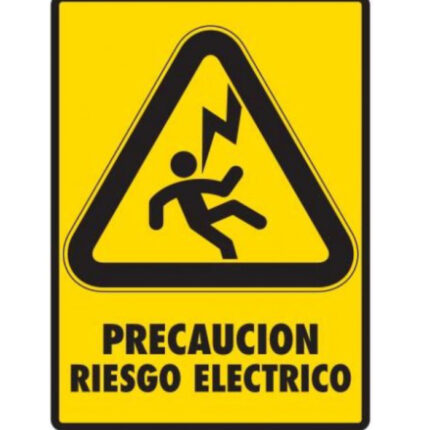 Señal Modelo 131 Riesgo Eléctrico 20X25 Normal Estireno
