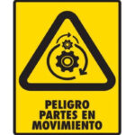 Señal Modelo 133 Partes En Movimiento 30X40 Normal Estireno