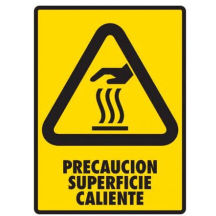 Señal Modelo 143 Superficie Caliente 30X40 Normal Estireno
