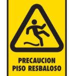 Señal Modelo 144 Piso Resbaloso 30X40 Normal Estireno