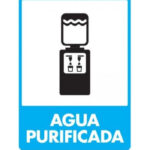 Señal Modelo 185 Agua Purificada 30X40 Normal Estireno