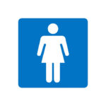 Señal Damas, 25X25, Normal Estireno, Mod. 253