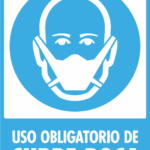 Señal Modelo Sn222N07 Obligatorio Cubrebocas Covid 20X25