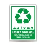 Señal Modelo 246 Basura Orgánica 30X40 Normal Estireno