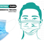 Cubre Boca Tricapa Plisado Disp C/50 Pzas