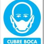 Etiqueta E12 Cubre Boca 15X17 Para Modelo 123