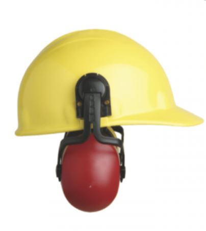 Accesorio de orejera, casco de PVC insonorizado Orejeras de