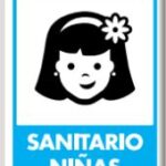 Señal Modelo 194 Sanitario Niña 30X40 Normal Estireno