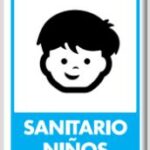 Señal Modelo 195 Sanitario Niño 30X40 Normal Estireno