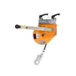 Malacate de 2 funciones con cable de acero galvanizado de 15 m, M2F-G15 ALTO