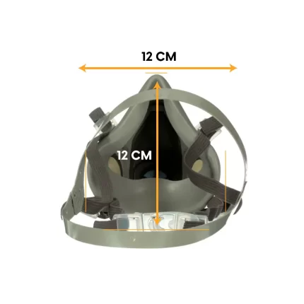 Respirador de Media Cara Facial 6200 - Image 4