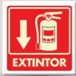Señal Modelo 040 Extintor 15X15 Normal Estireno
