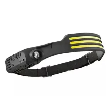 Lampara de Casco o Cabeza, 5 Modos de Luz con Sensor de Movimiento.