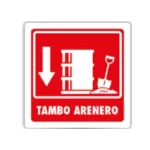 Señal Modelo SB211 Tambo Arenero  20x20 Estireno Normal