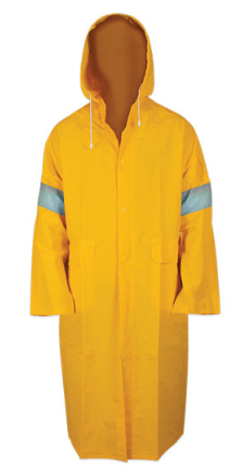 Impermeable Gabardina con Reflejante