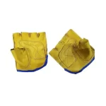 Guante Tipo Ciclista, Flor De Piel Res.