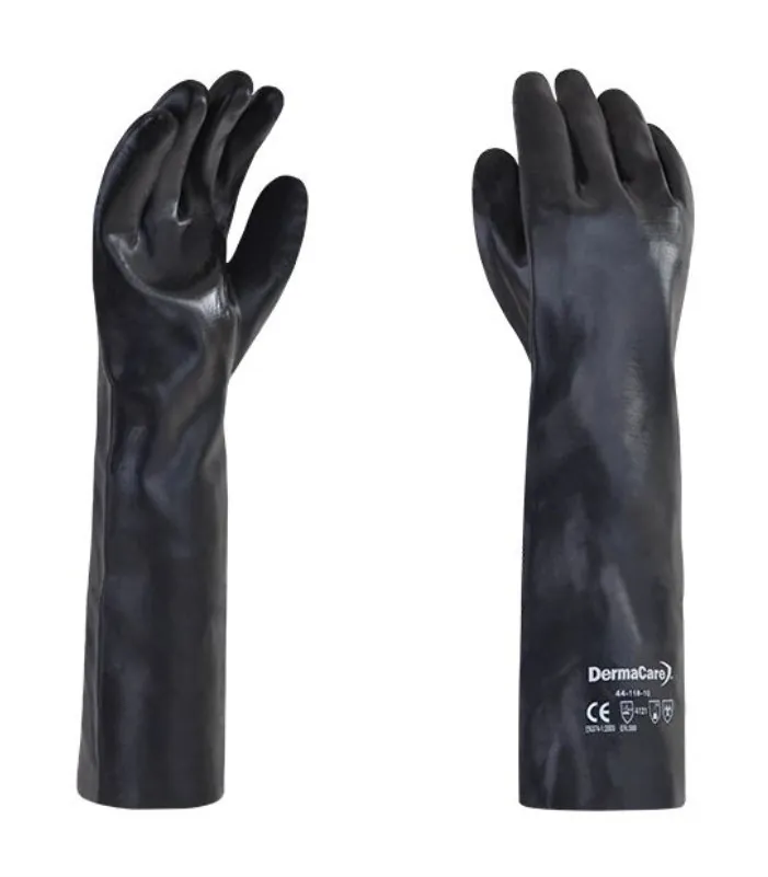 GU-44-118 Guante Pvc Negro 45 Cm - Image 1