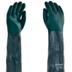 Guante Verde de PVC 45 CM 44-418