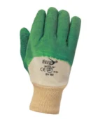 Guante latex verde C/Forro P/Cal