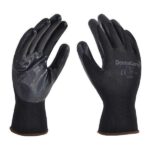 Guante Nylon Negro C/Pal Nitrilo 51-811