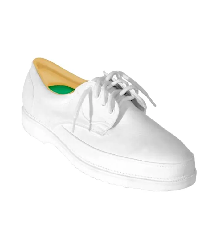 ZA-CLINBL Zapato piel blanco clinico - Image 1