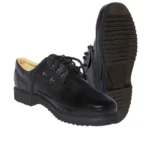 Zapato piel negro clinico